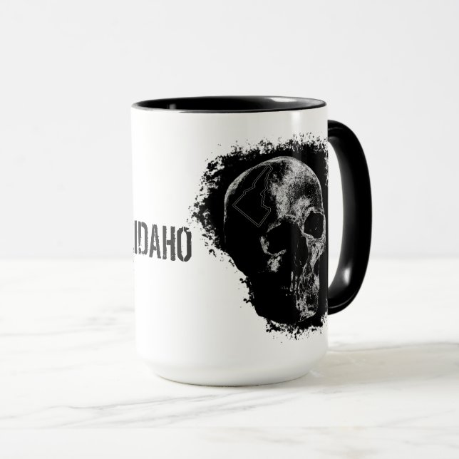 CANECA CRÂNIO DE IDAHO (Frente Esquerda)