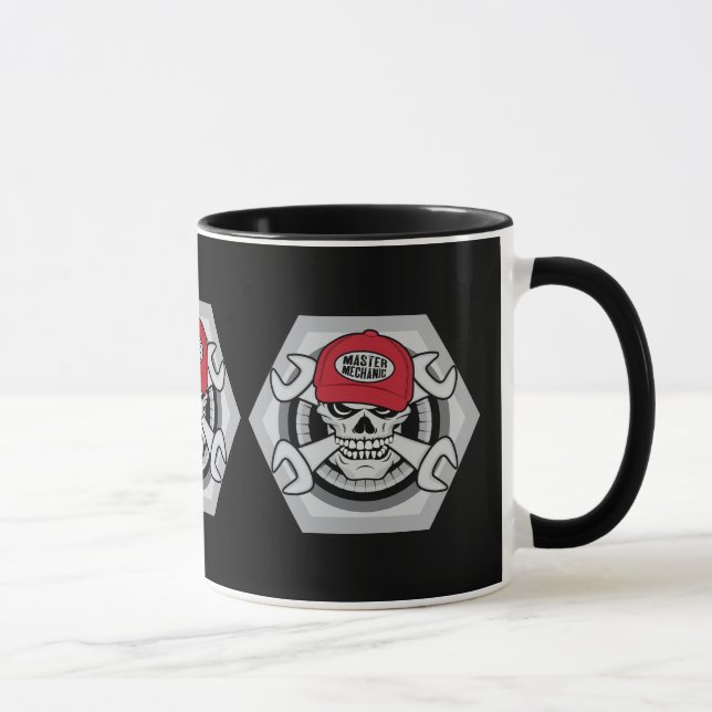Caneca Crânio de Mecânico (Direita)
