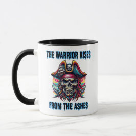 Caneca Crânio de Vingança do Guerreiro: Dia dos Mortos