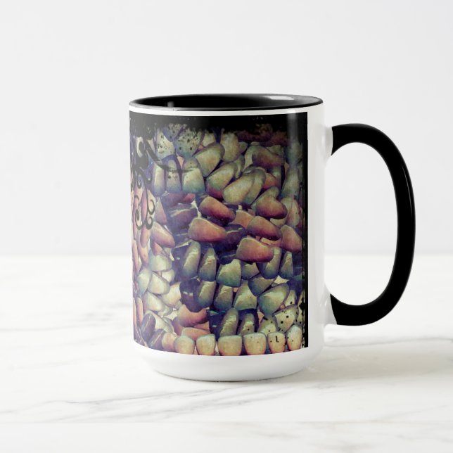 Caneca Crânio e falsos dentes da escola dentária Trabalho (Direita)