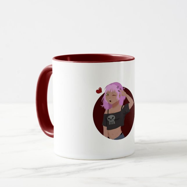 Caneca Crânio Menino (Frente Esquerda)