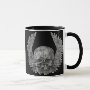 Caneca Crânio voado