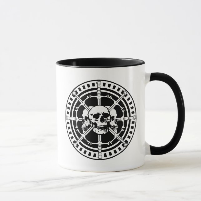 Caneca Crânios com espadas (Direita)