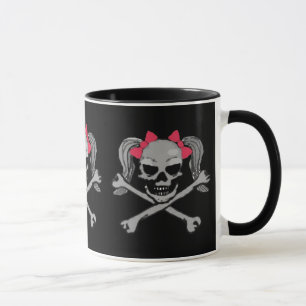 Caneca Crânios do rabo de cavalo