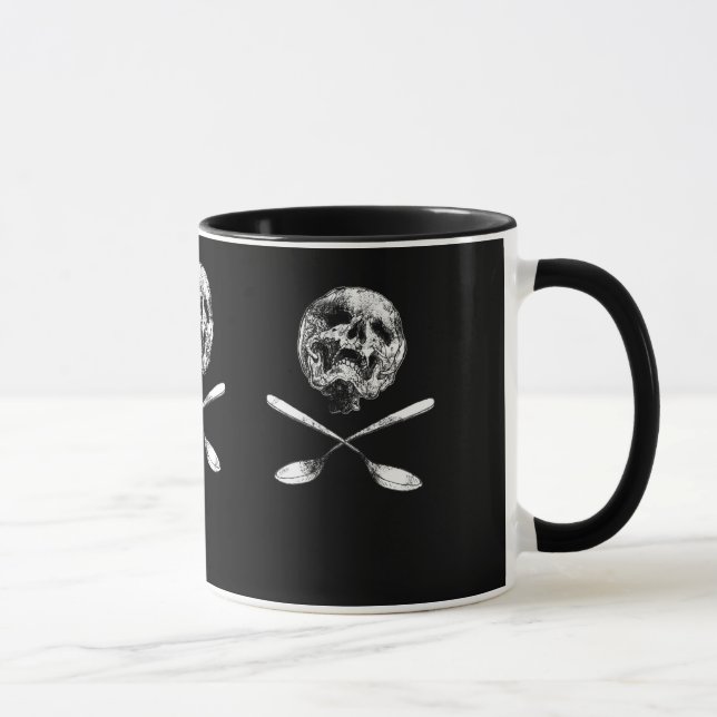 Caneca Crânios e colheres (Direita)