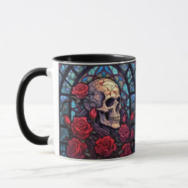 Caneca Crânios Olhando Para Dentro Da Mug De Café