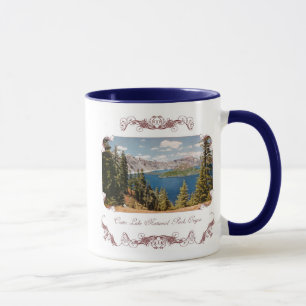 Caneca Crater Lake Oregon Café Mug