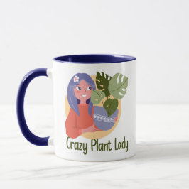 Caneca Crazy Plant Lady Mug