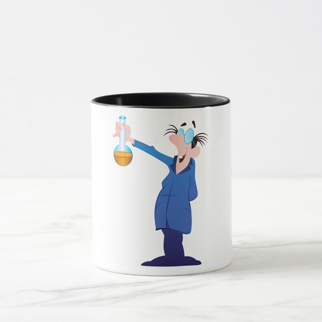 Caneca Crazy Scientist Mug (Criador carregado)