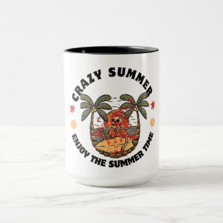 Caneca Crazy Summer Skeleton Mug