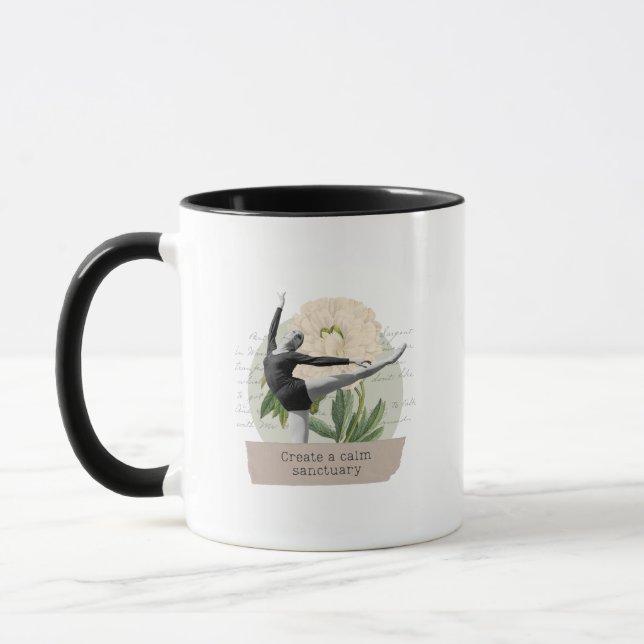 Caneca "Create a calm sanctuary" mug (Esquerda)