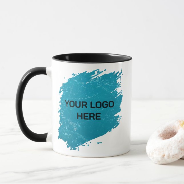 Caneca Create Your Own Logo Mug– Perfect for Office (Com Donut)