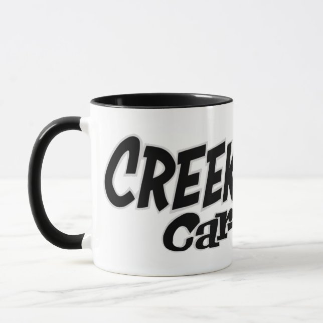 Caneca Creekrat Cartoon Studios Creek Rat Logo Art (Esquerda)