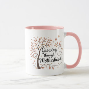 Caneca Crescendo através de um mug de maternidade - Nova 