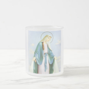 Caneca crescente da lua da Virgem Maria