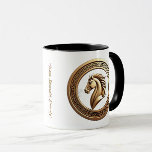 Caneca "Crestas de Cavalo Majestoso"