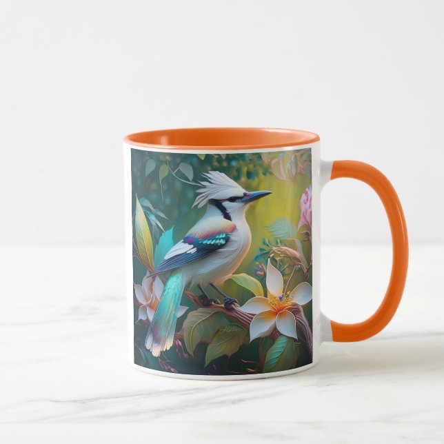 Caneca Crested Teal Winged Jay (Direita)