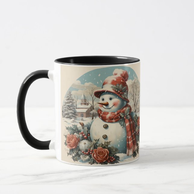 Caneca Criação de na moda, Regro de Natal (Esquerda)