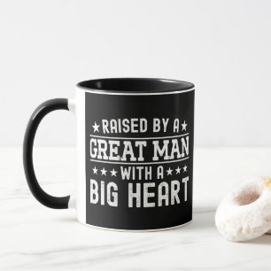 Caneca Criado Por Um Grande Homem Com Um Coração Grande P