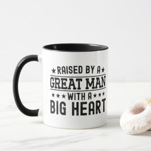 Caneca Criado Por Um Grande Homem Com Um Grande Coração P