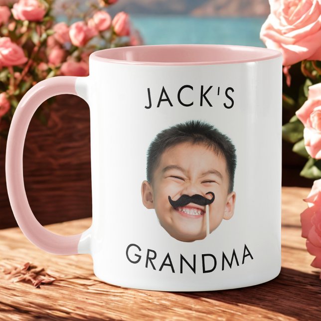 Caneca Crianças Cutes Personalizadas Foto De Rosto Para B (Criador carregado)
