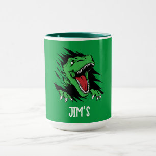 Caneca Crianças dinossauros