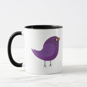 Caneca Crianças, passarinho fofo