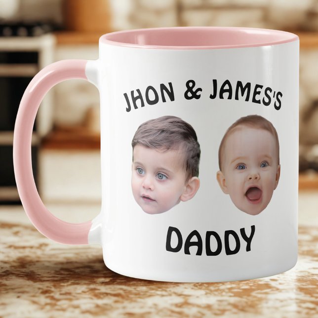 Caneca Crianças Personalizadas Cara de Bebê | 2 Fotografi (Criador carregado)