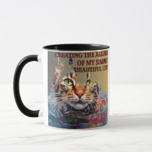 Caneca Criando o atrativo do meu lindo gato