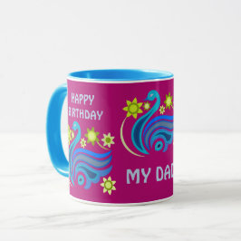 CANECA CRIATIVA DE PÁSSARO PARA PRESENTE
