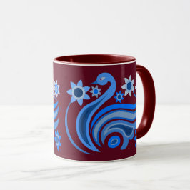 CANECA CRIATIVA DE PÁSSARO PARA PRESENTE