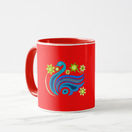 CANECA CRIATIVA DE PÁSSARO PARA PRESENTE