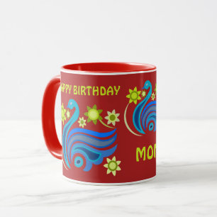 CANECA CRIATIVA DE PÁSSARO PARA PRESENTE