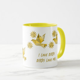 CANECA CRIATIVE BIRD MUG PARA PRESENTE