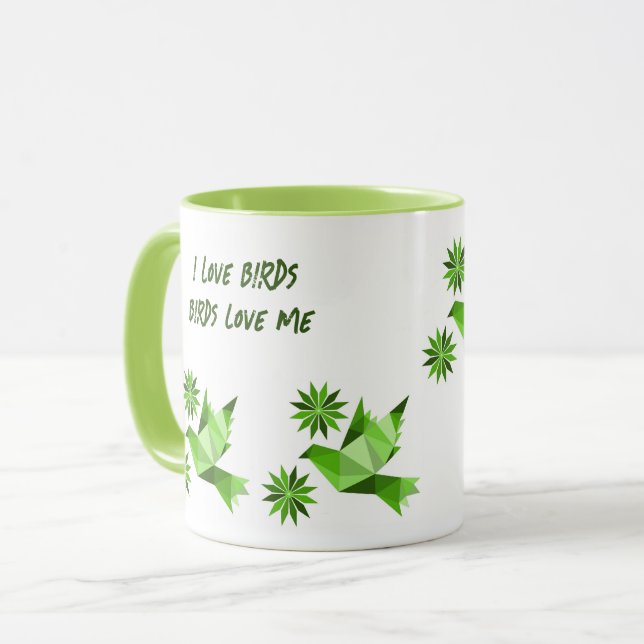 CANECA CRIATIVE BIRD MUG PARA PRESENTE (Frente Esquerda)