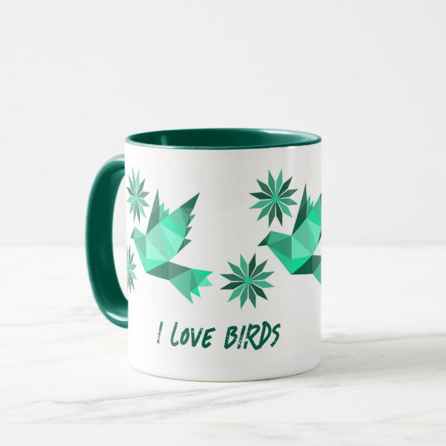 CANECA CRIATIVE BIRD MUG PARA PRESENTE (Frente Esquerda)