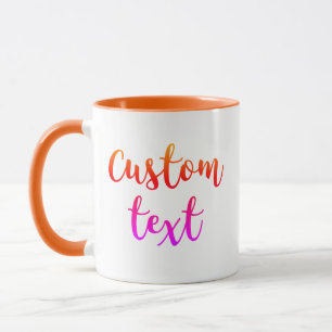 Caneca Crie Legal Seu Próprio Presente Personalizado Eng