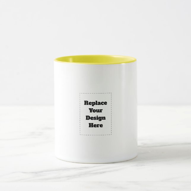 Caneca Crie o Seu Próprio branco (Centro)