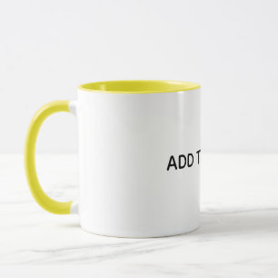 Caneca Crie o seu próprio branco