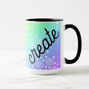Caneca Crie Rainbow Coffee Mug