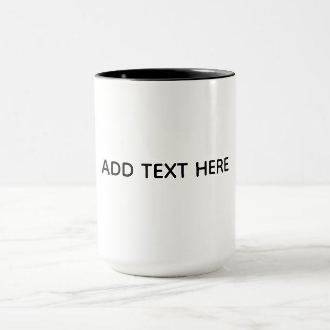 Caneca Crie seu próprio branco  (Centro)