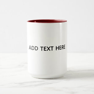 Caneca Crie seu próprio branco
