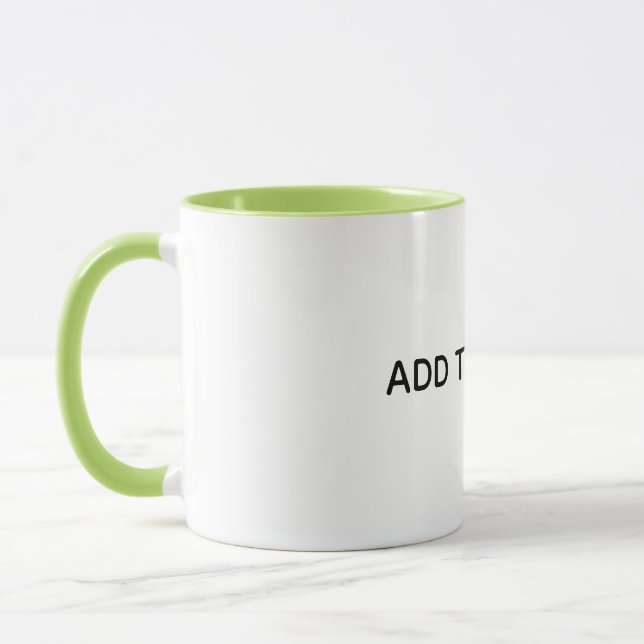 Caneca Crie seu próprio branco  (Esquerda)