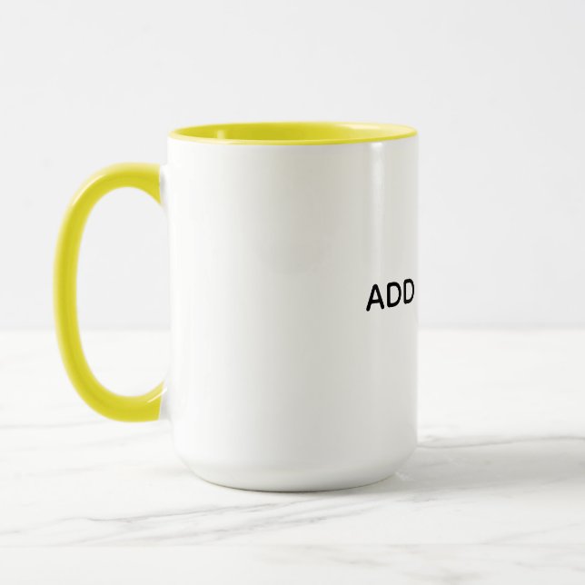 Caneca Crie seu próprio branco (Esquerda)