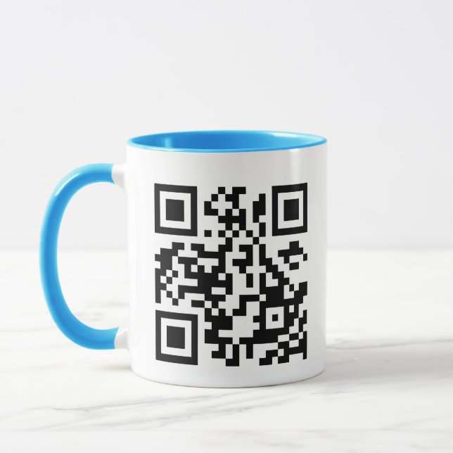 Caneca Crie Seu Próprio Código QR (Esquerda)