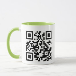 Caneca Crie Seu Próprio Código QR
