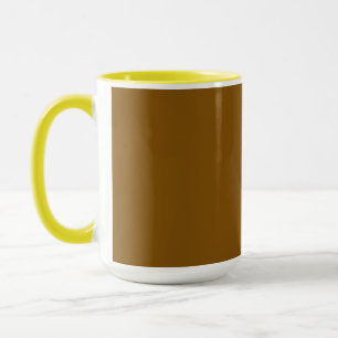 Caneca Crie seu próprio marrom