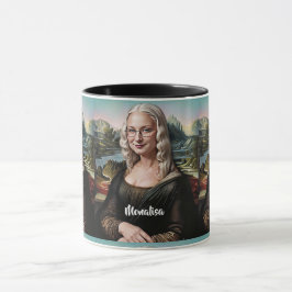 Caneca Crie um rosto engraçado personalizado