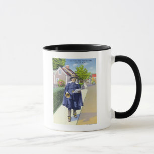 Caneca Crier de cidade idoso do YE que soa Bell