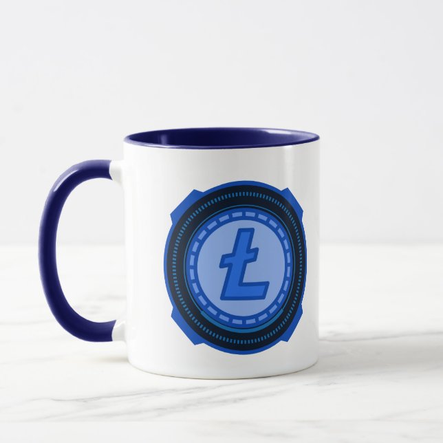 CANECA CRIPTOMOEDA LITECOIN (Esquerda)